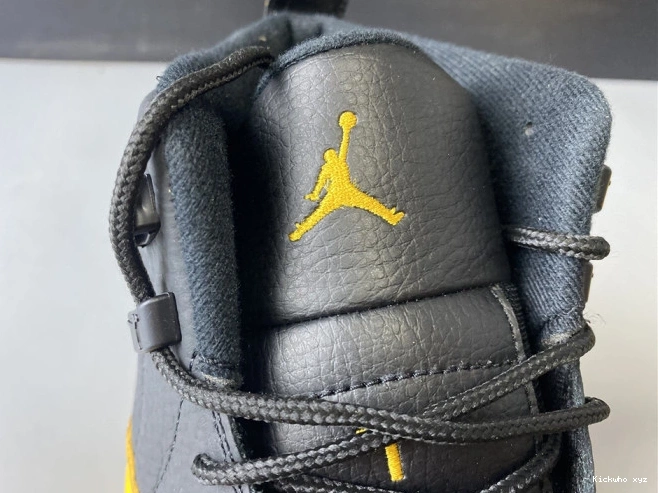 Gold 12 University Jordan Black Air Retro 130690-070 0719